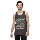 Railroad Men’s premium tank top