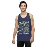 Railroad Men’s premium tank top