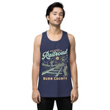 Railroad Men’s premium tank top