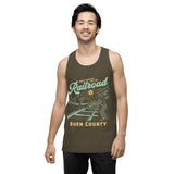 Railroad Men’s premium tank top