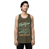 Railroad Men’s premium tank top