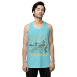 Railroad Men’s premium tank top