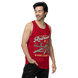 Railroad Men’s premium tank top