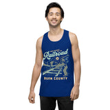 Railroad Men’s premium tank top
