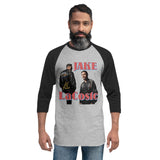 3/4 sleeve raglan shirt