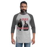 3/4 sleeve raglan shirt