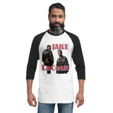 3/4 sleeve raglan shirt