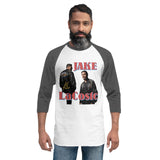 3/4 sleeve raglan shirt